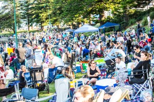 Crowd at last year's New Year's Eve on the Harbour